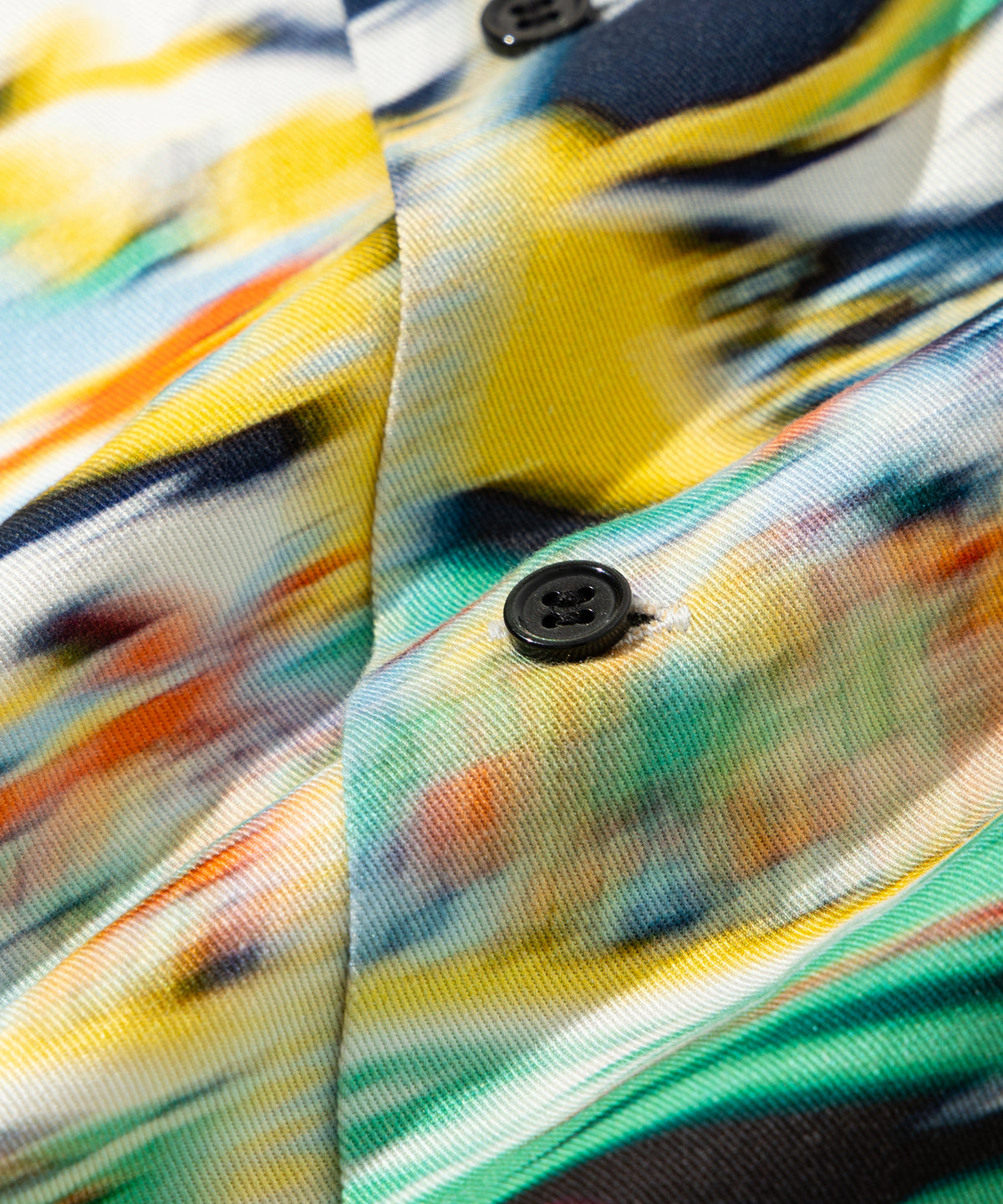 Blurred Rayon Shirts (palm tree)- V.A. ONLINE STORE