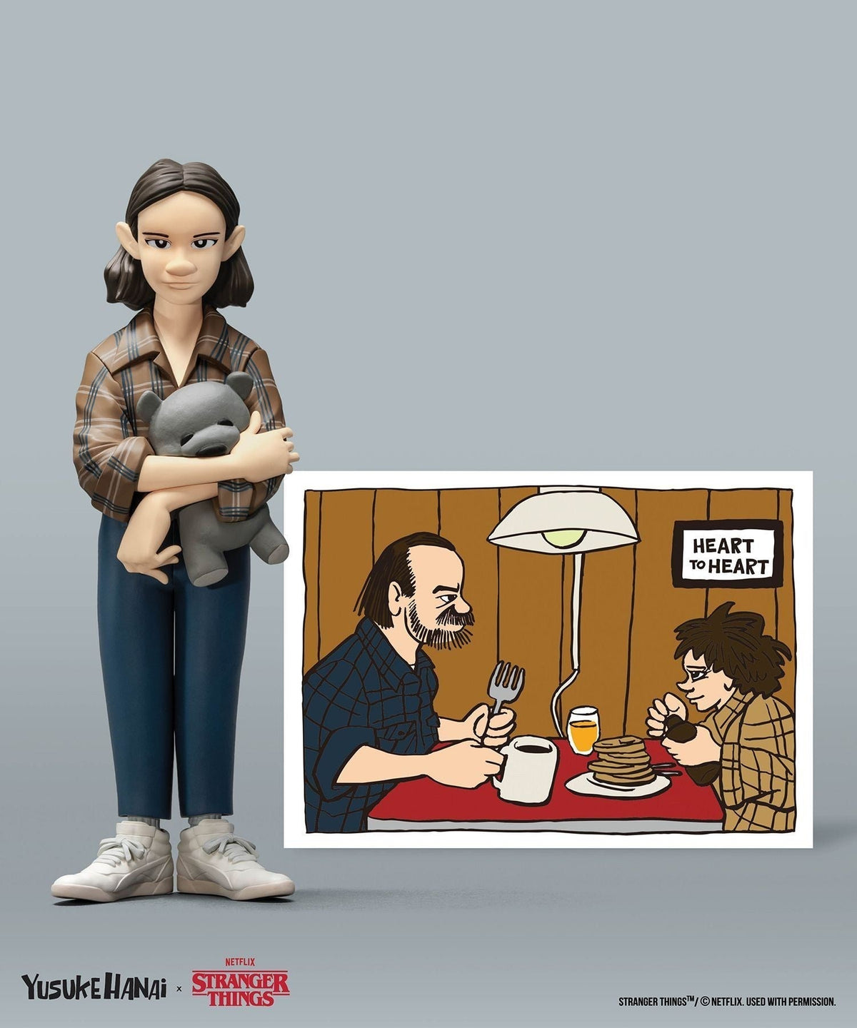 YUSUKE HANAI x Stranger Things "Heart to Heart"- V.A. ONLINE STORE