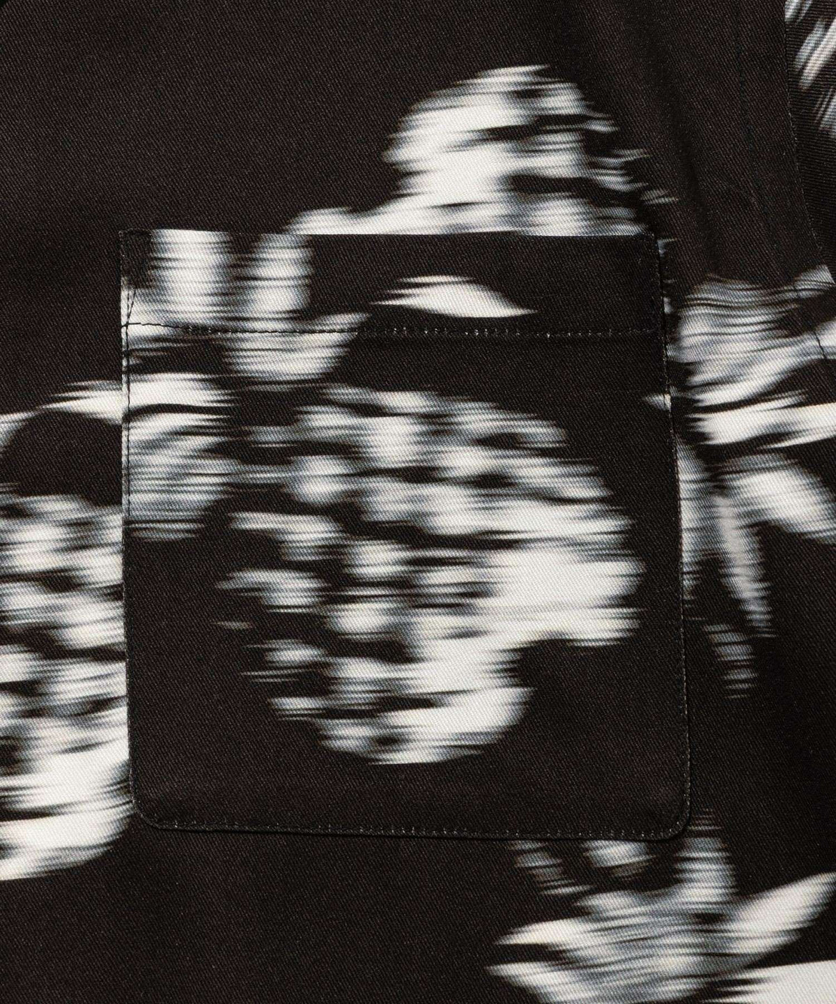 Blurred Rayon Shirts (pineapple)- V.A. ONLINE STORE