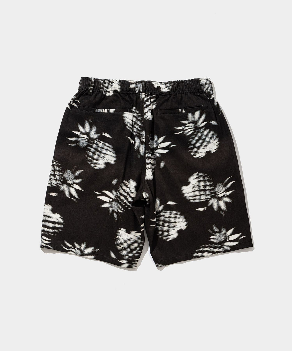 Blurred Rayon Half Pants (pineapple)- V.A. ONLINE STORE
