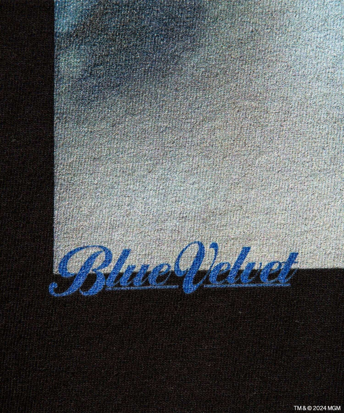 Blue Velvet weber long-sleeve Tee- V.A. ONLINE STORE