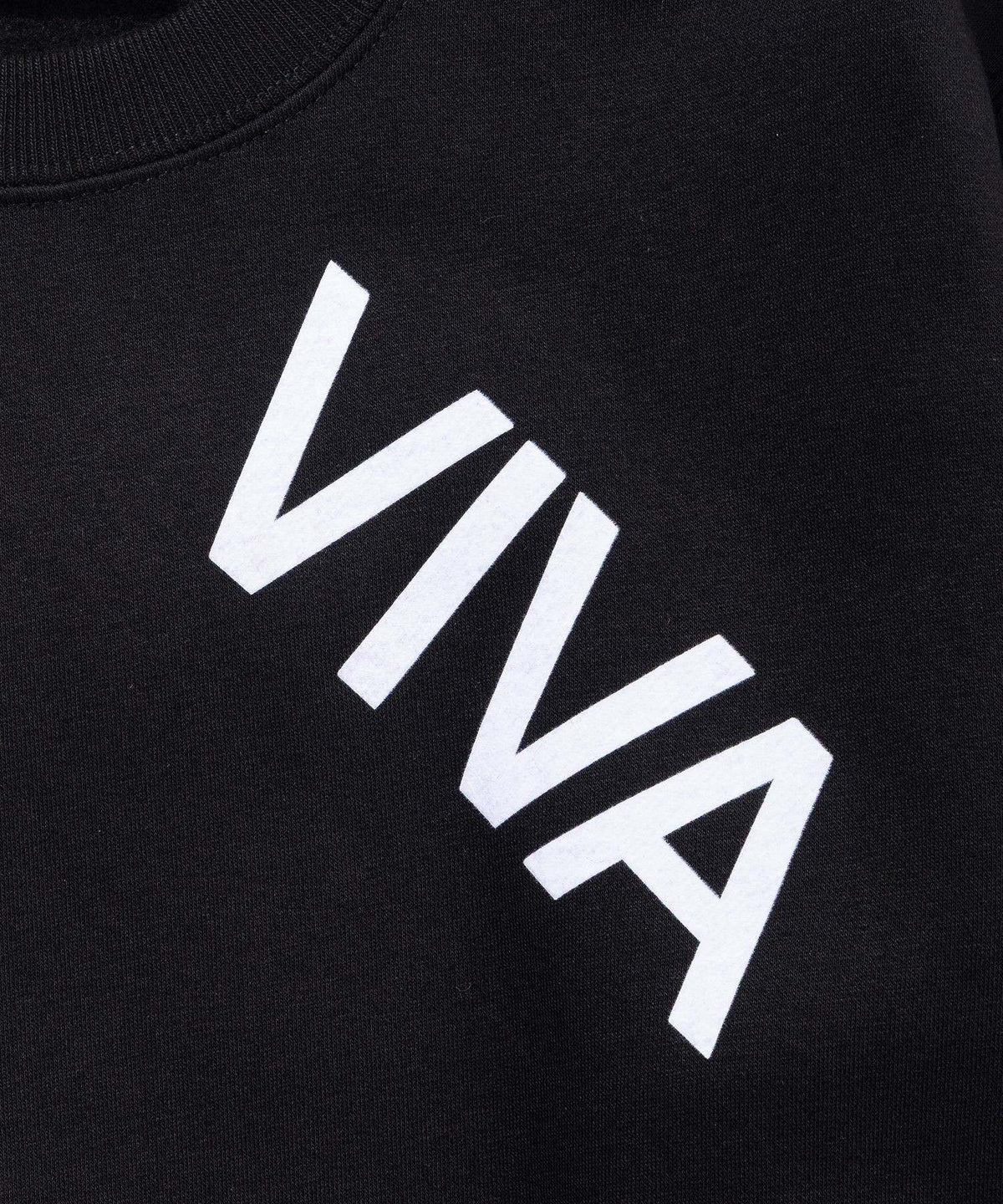 VIVA Flock Logo Sweatshirt- V.A. ONLINE STORE