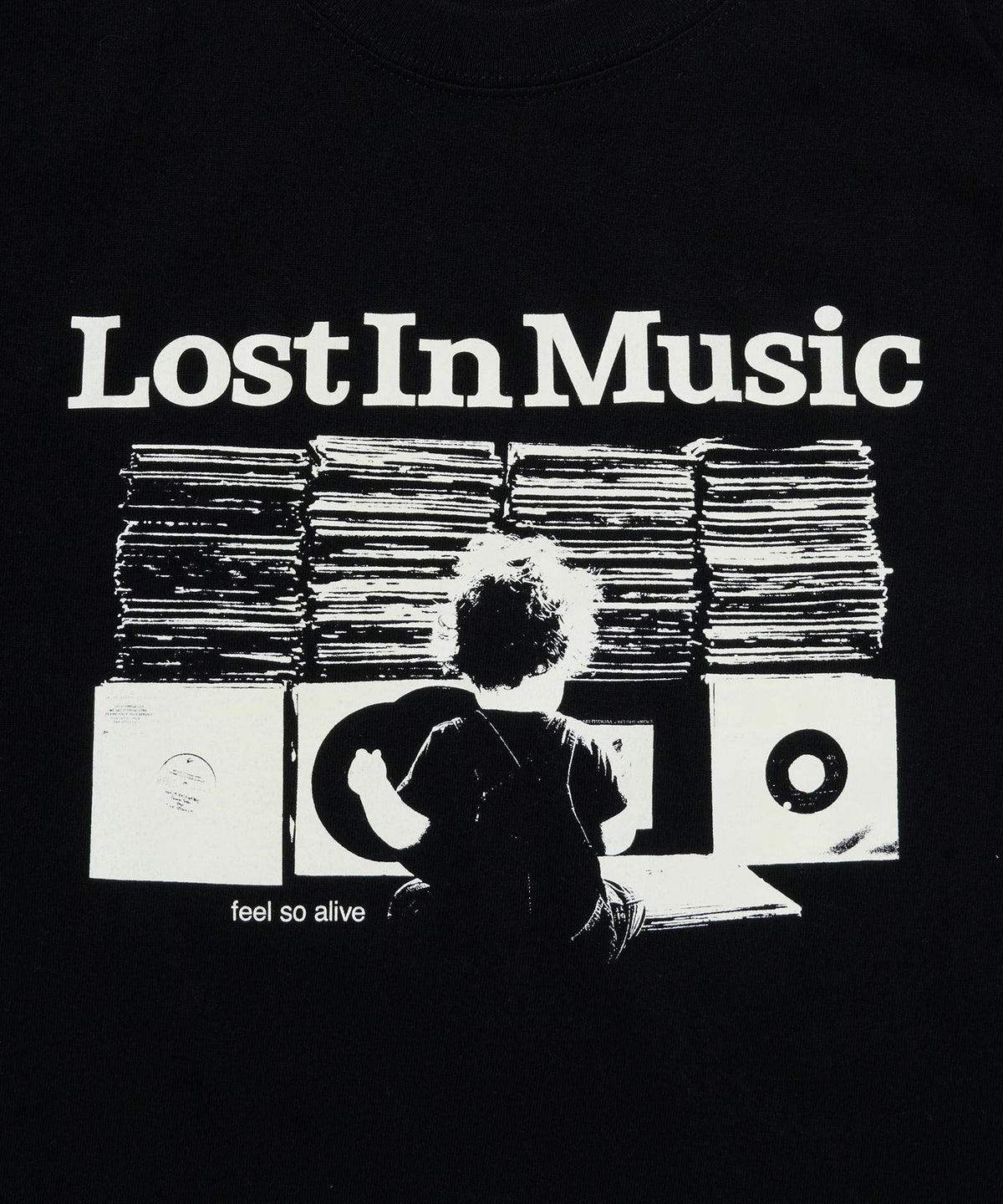 ODORIBA Lost In Music TEE- V.A. ONLINE STORE