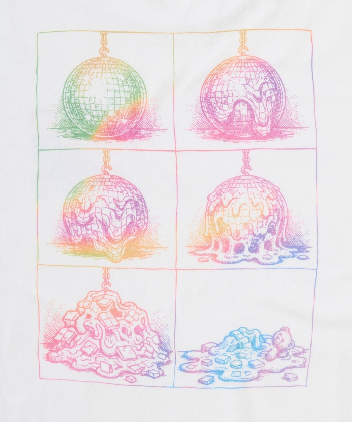 ODORIBA Disco Dead Tee- V.A. ONLINE STORE