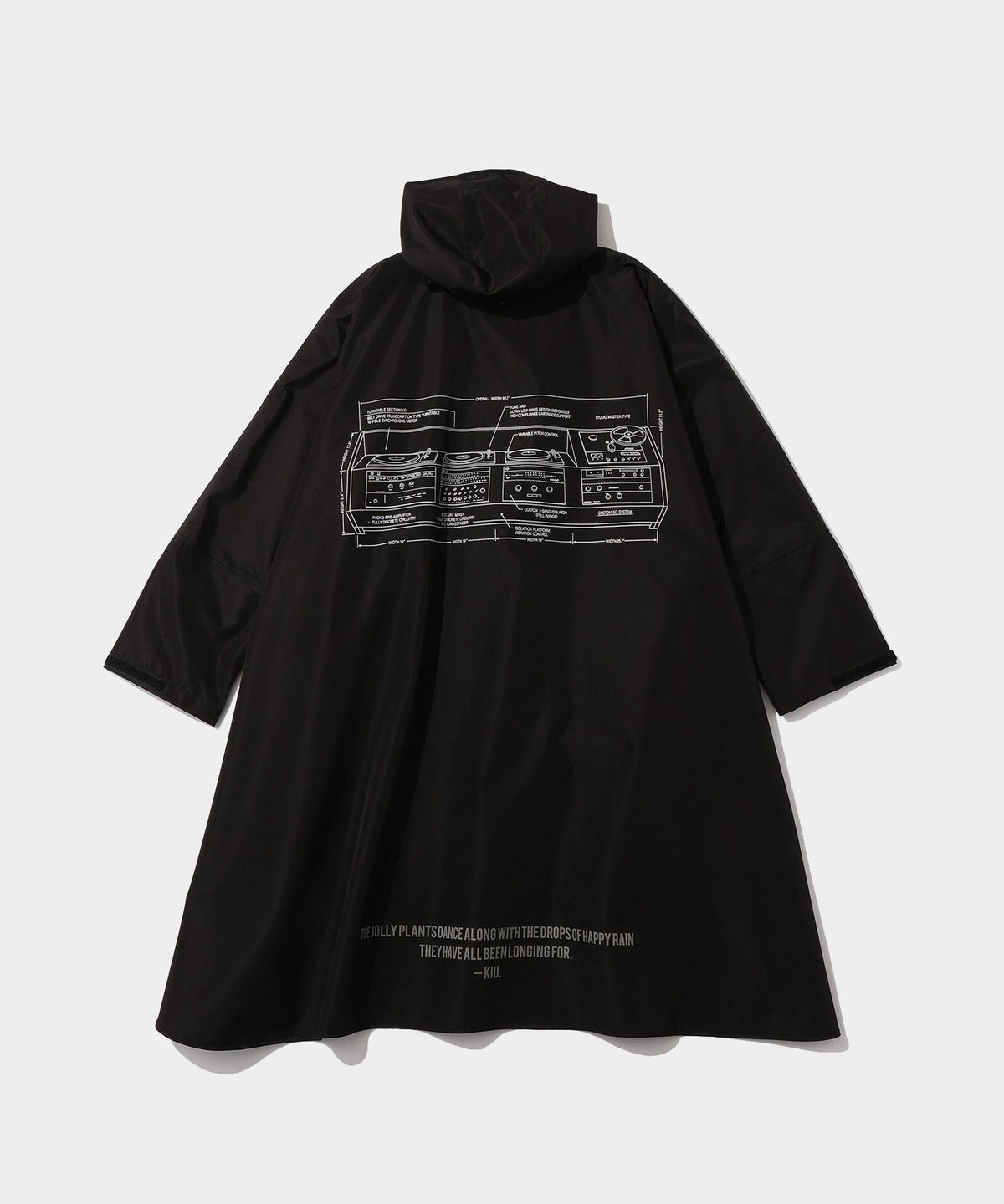 ODORIBA Disco KIU Rain Coat- V.A. ONLINE STORE