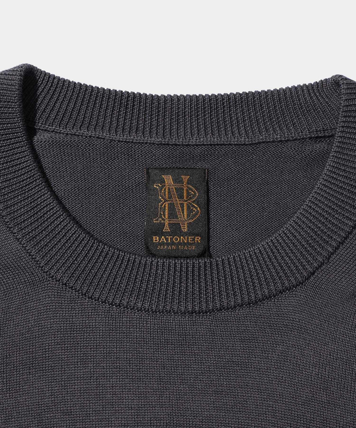 BATONER Caribbean Seaisland Cotton Crew Neck- V.A. ONLINE STORE