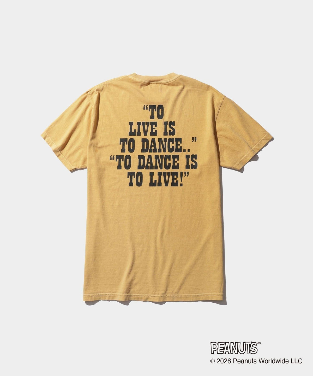 ODORIBA PEANUTS Tee- V.A. ONLINE STORE