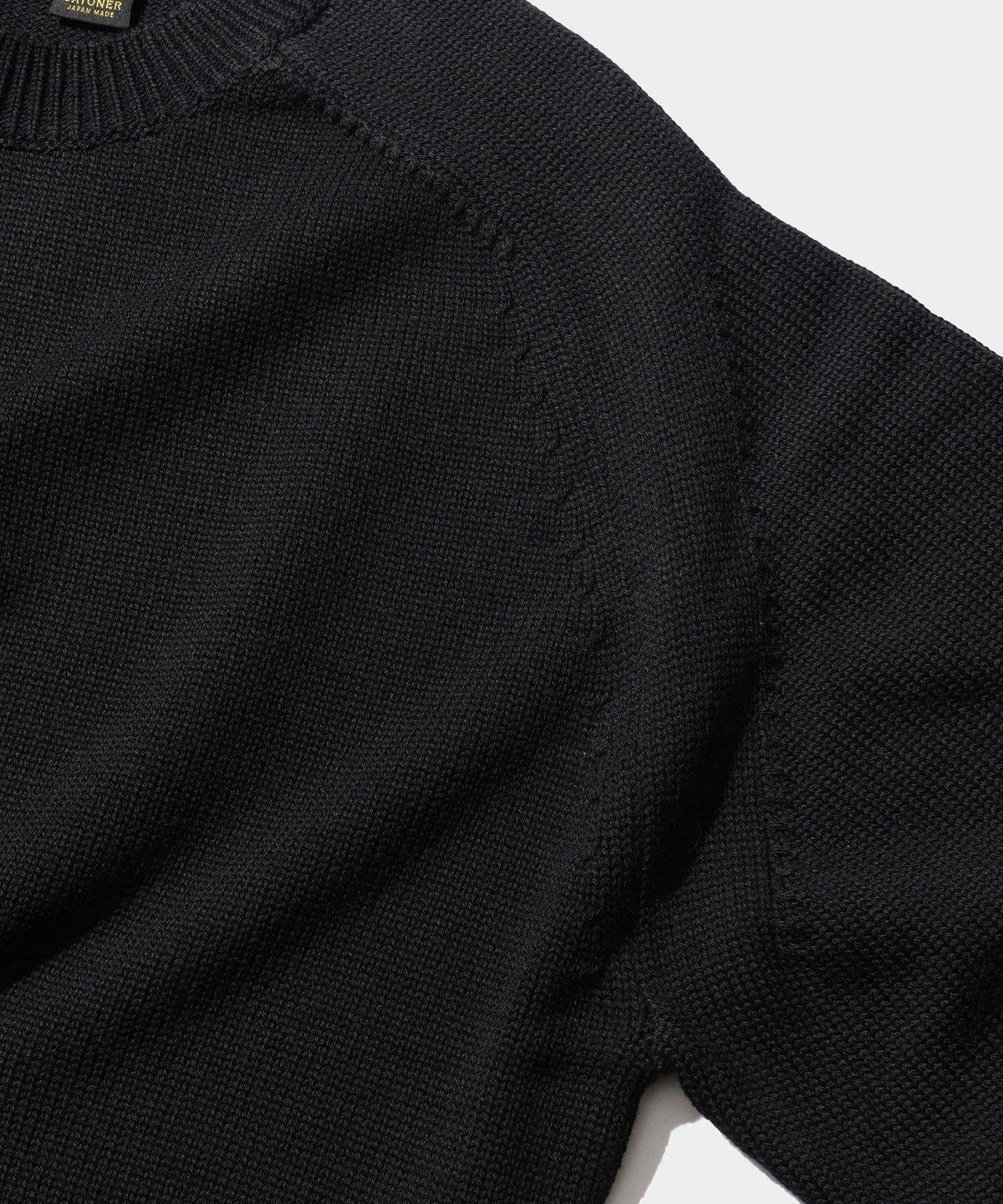BATONER SOLID WOOL TENJIKU CREW NECK