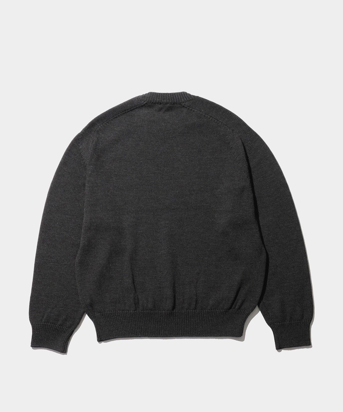 BATONER SOLID WOOL TENJIKU CREW NECK