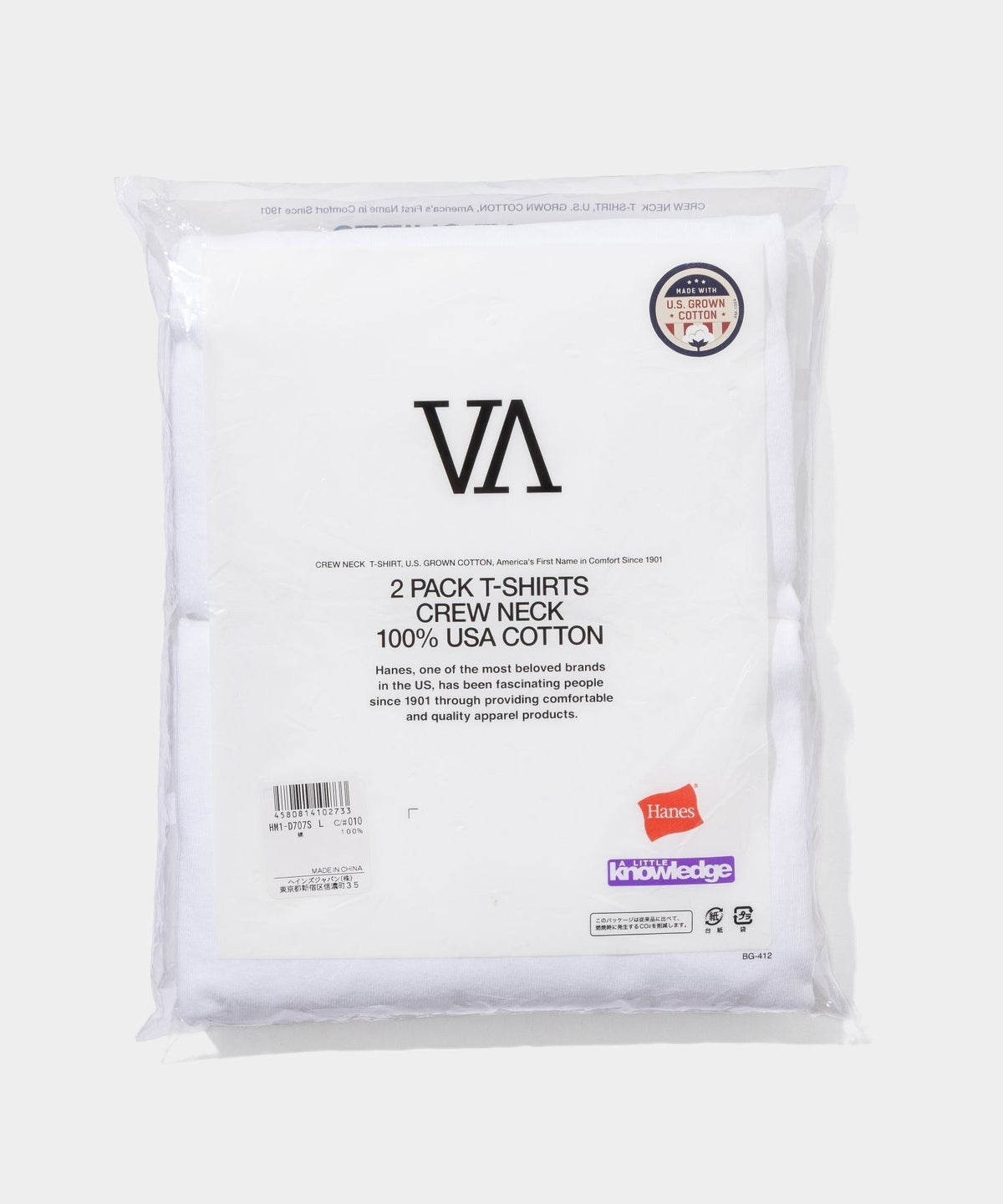 Hanes | V.A. 2PACK T-SHIRTS- V.A. ONLINE STORE