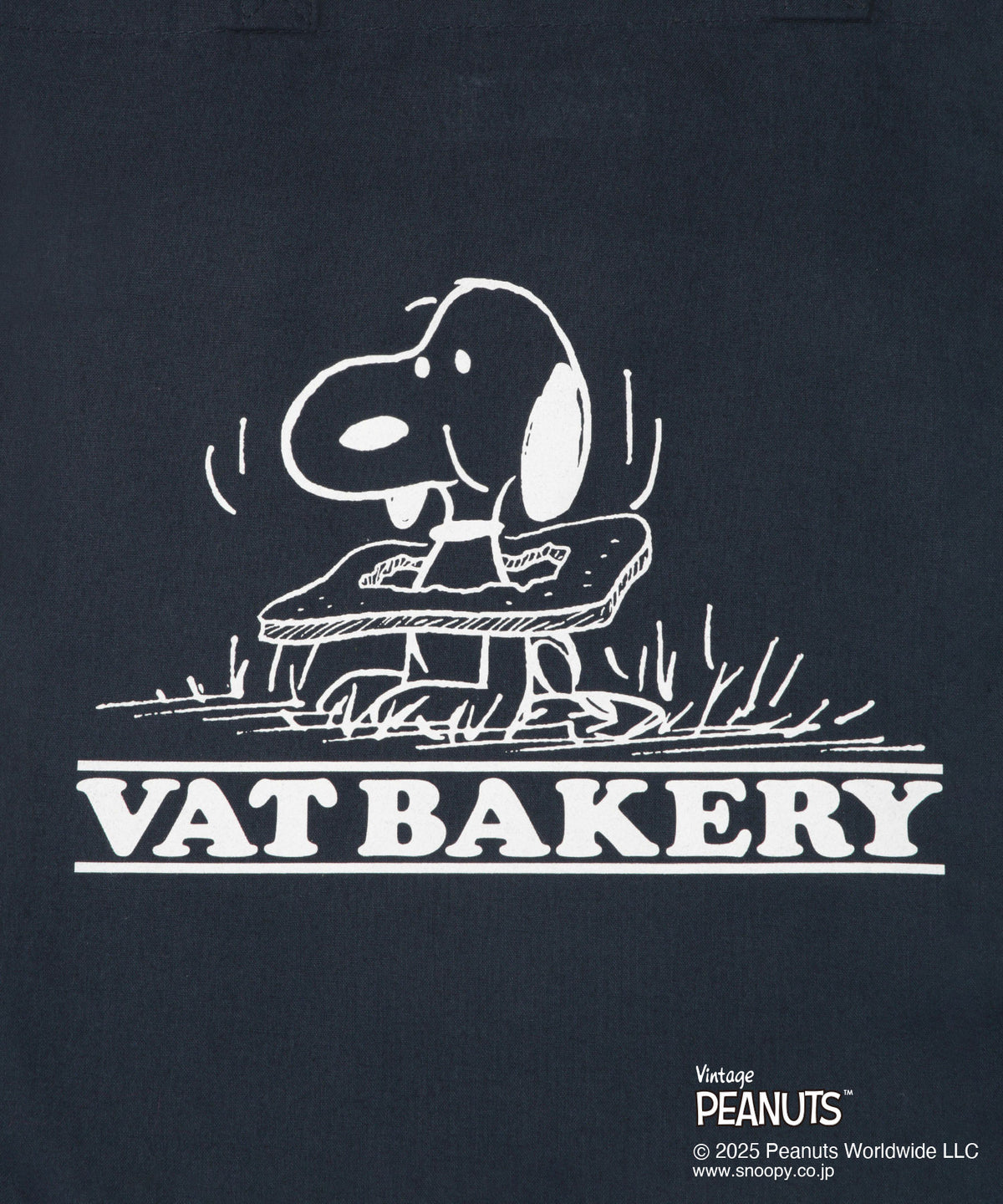 VAT BAKERY PEANUTS Tote Bag- V.A. ONLINE STORE