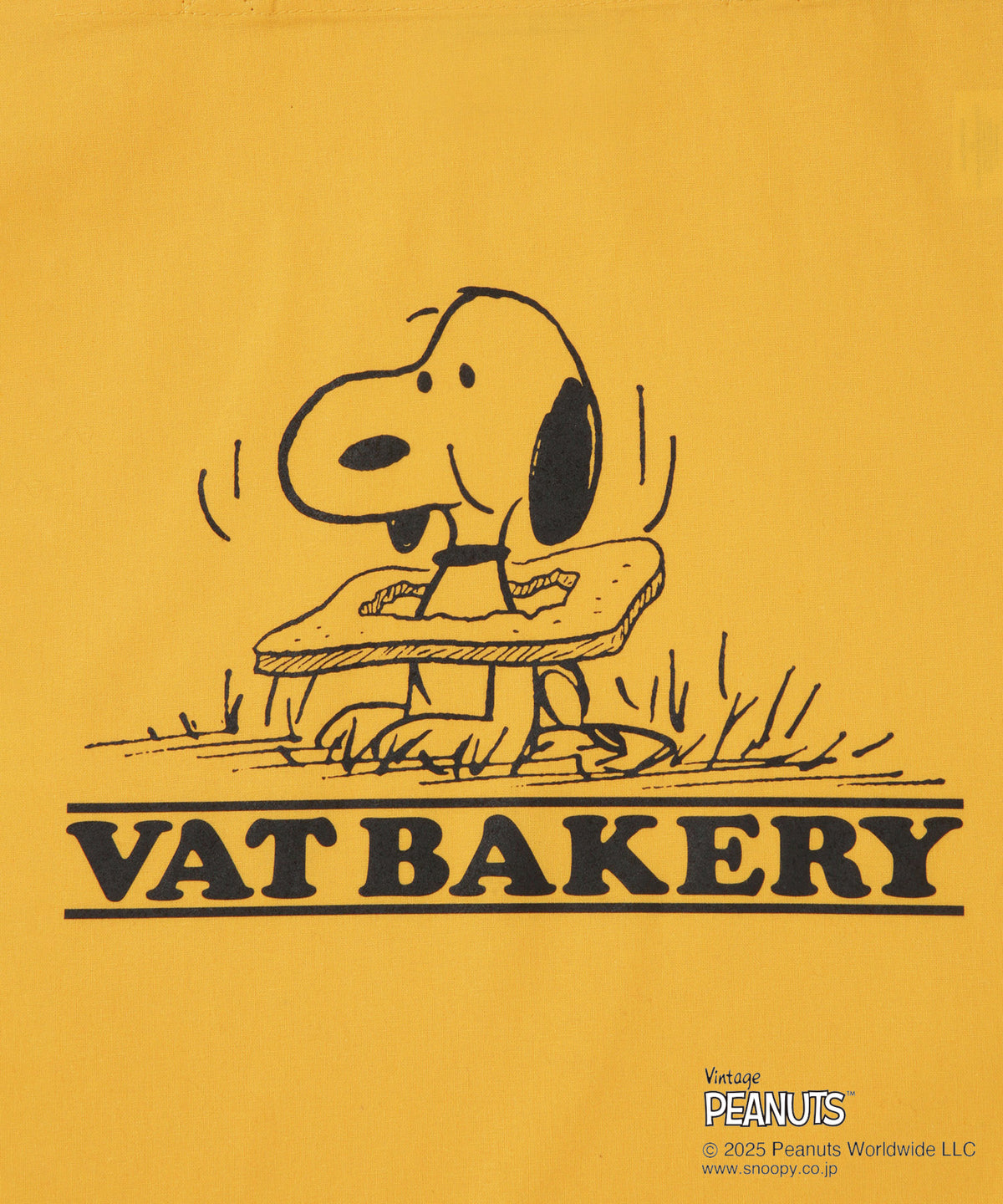 VAT BAKERY PEANUTS Tote Bag- V.A. ONLINE STORE