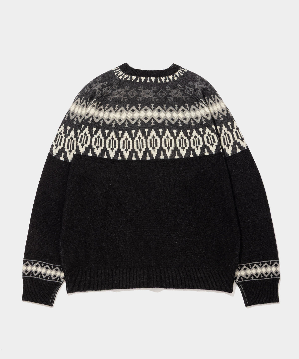 Print Ski Crew Sweater- V.A. ONLINE STORE