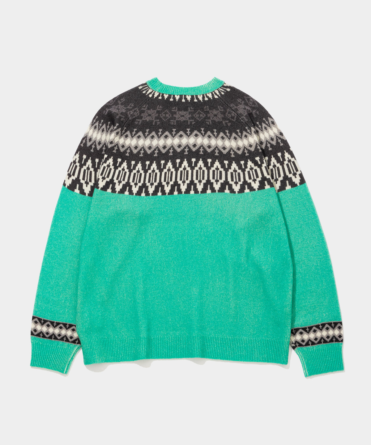 Print Ski Crew Sweater- V.A. ONLINE STORE