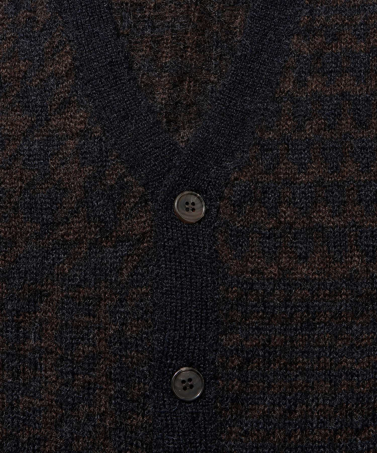 BATONER Check Mohair Cardigan- V.A. ONLINE STORE
