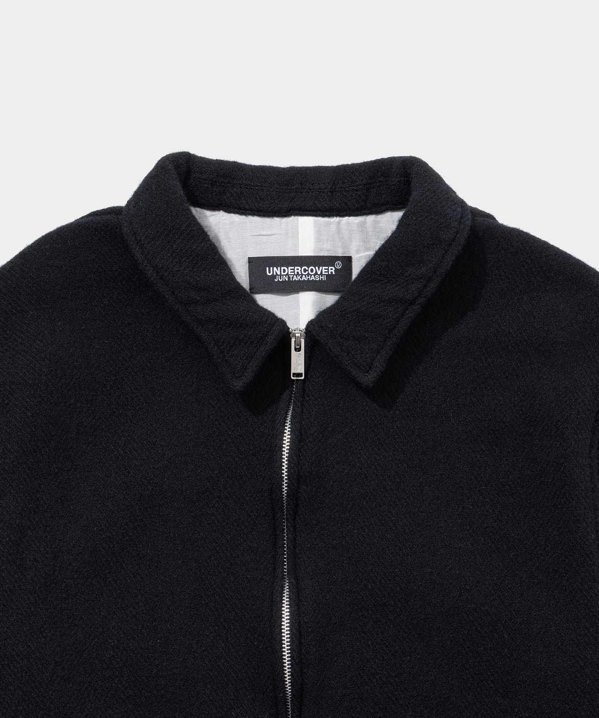 UNDERCOVER UC2E9201 Felted Wool Zip-up Blouson- V.A. ONLINE STORE