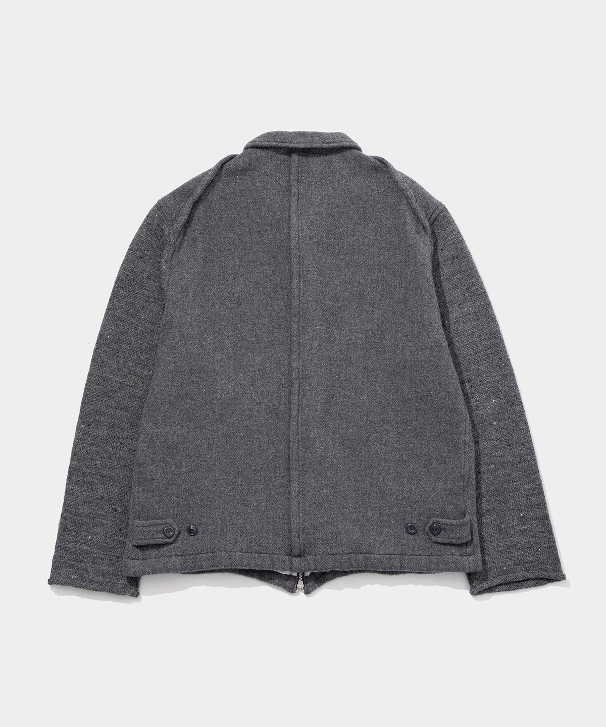 UNDERCOVER UC2E9201 Felted Wool Zip-up Blouson- V.A. ONLINE STORE