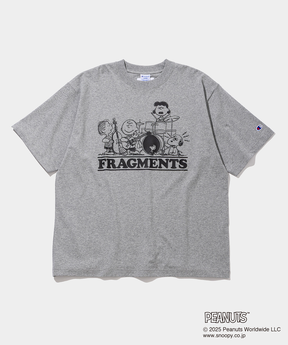 Champion S/S Tee - 011A PEANUTS FRAGMENTS- V.A. ONLINE STORE