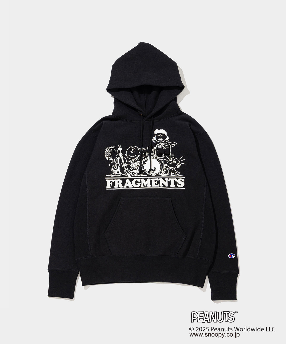 Champion Sweat Hoodie - 011A PEANUTS FRAGMENTS- V.A. ONLINE STORE