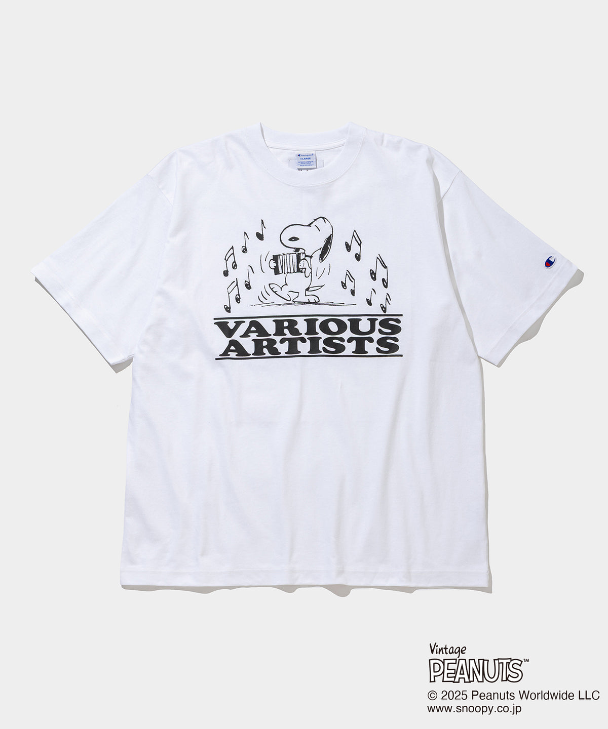 Champion S/S Tee - 011B PEANUTS- V.A. ONLINE STORE