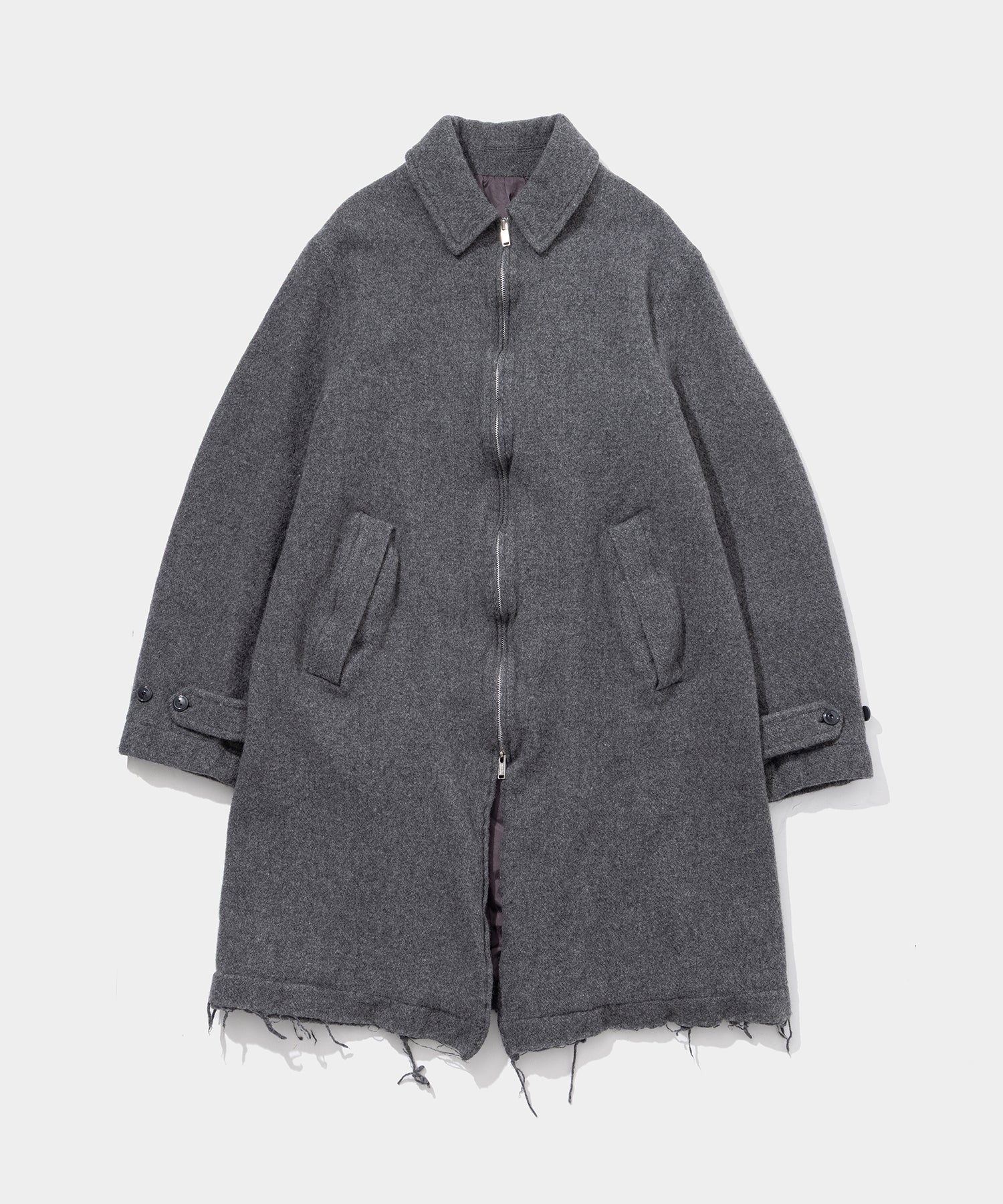 UNDERCOVER UC2E9301 Felted Wool Trench Coat – V.A. TOKYO ONLINE STORE