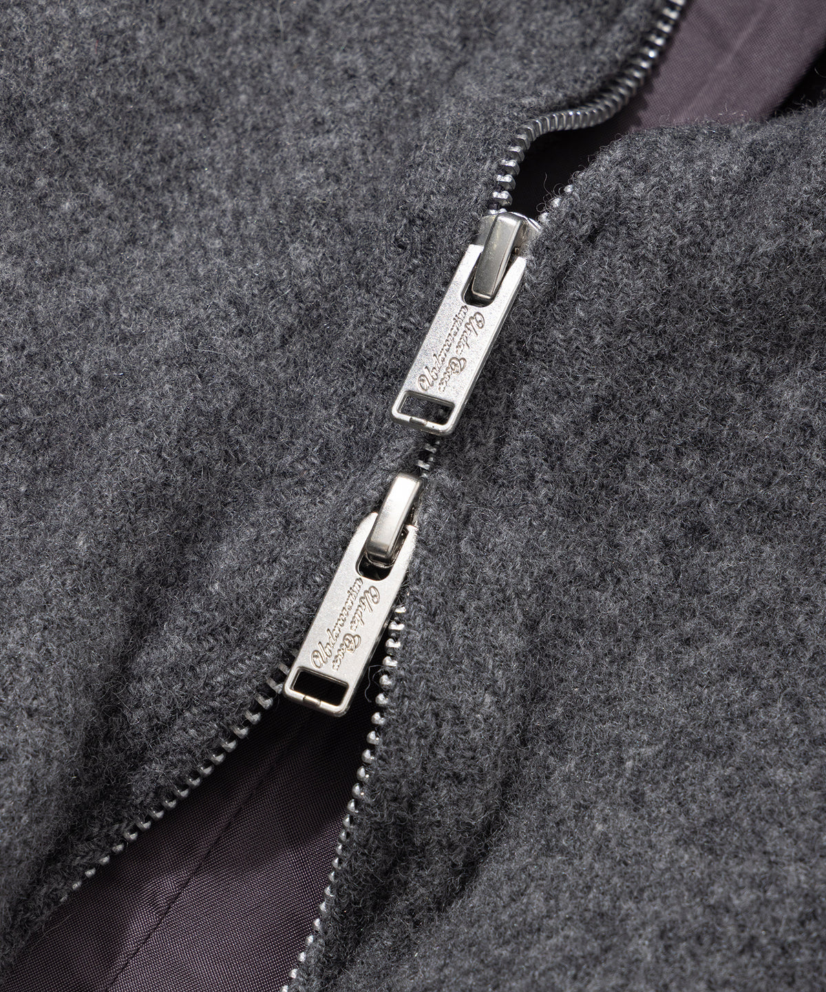 UNDERCOVER UC2E9301 Felted Wool Trench Coat- V.A. ONLINE STORE