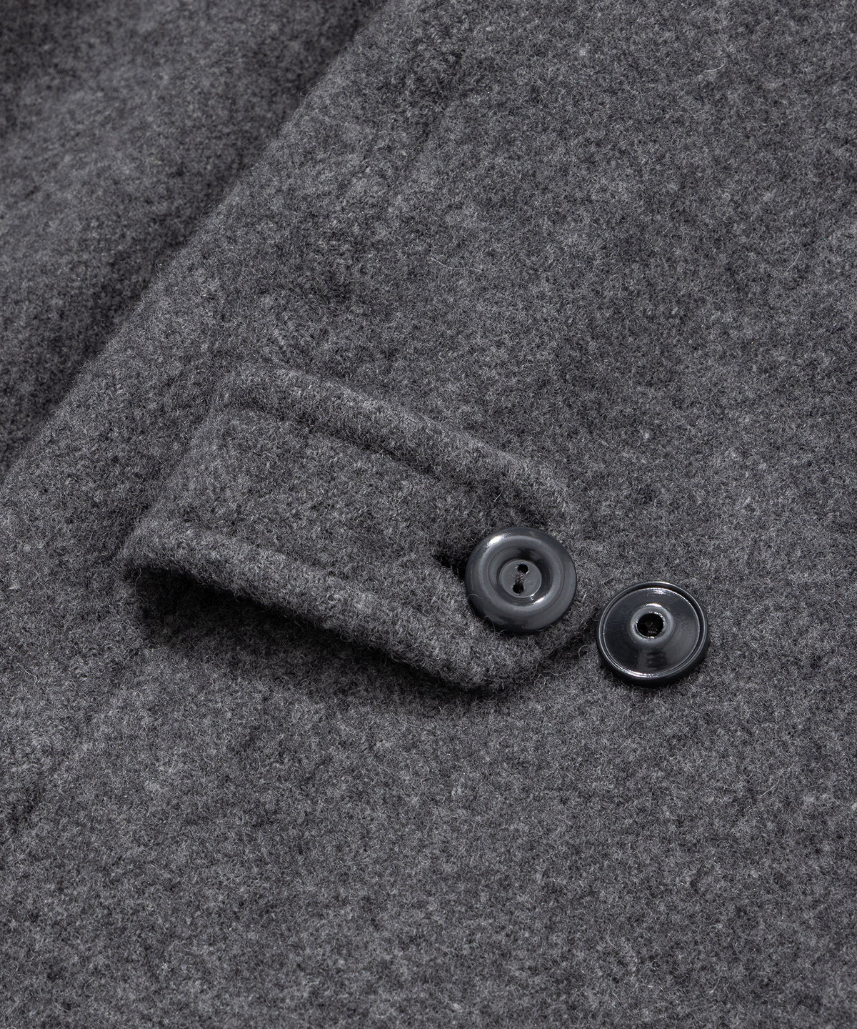 UNDERCOVER UC2E9301 Felted Wool Trench Coat- V.A. ONLINE STORE