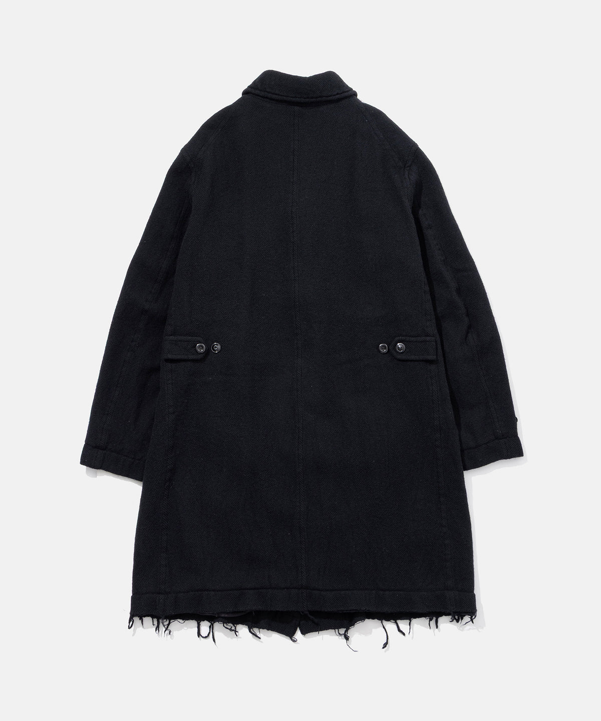 UNDERCOVER UC2E9301 Felted Wool Trench Coat- V.A. ONLINE STORE