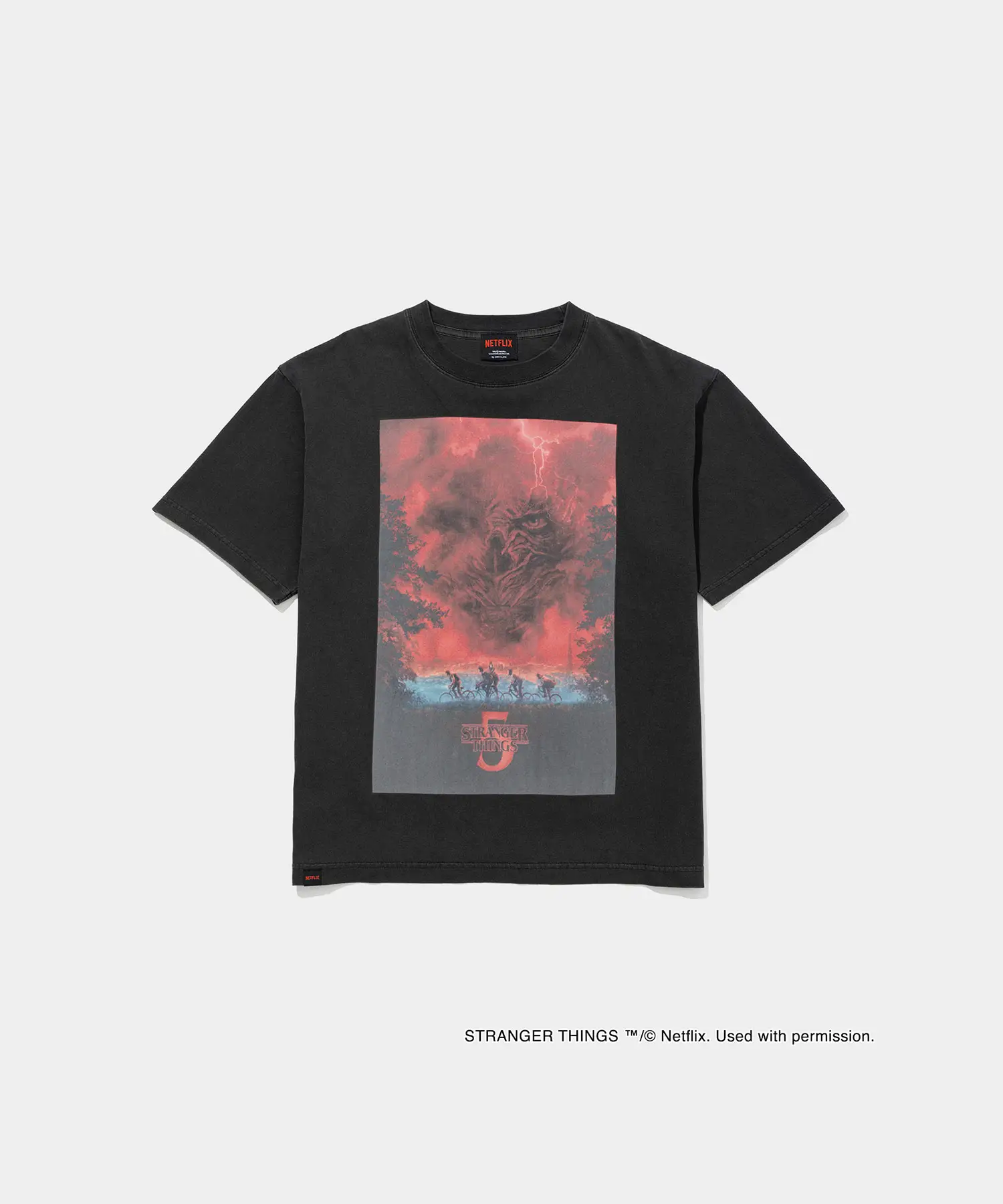 Pigment Stranger Things S5 A Tee
