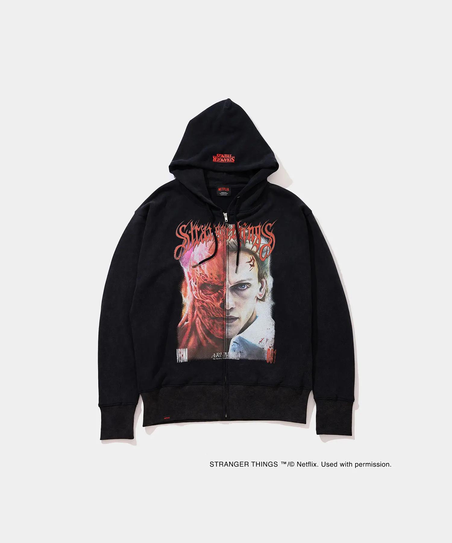 Stranger Things x ARUMANA Vecna/001 Zip Hoodie