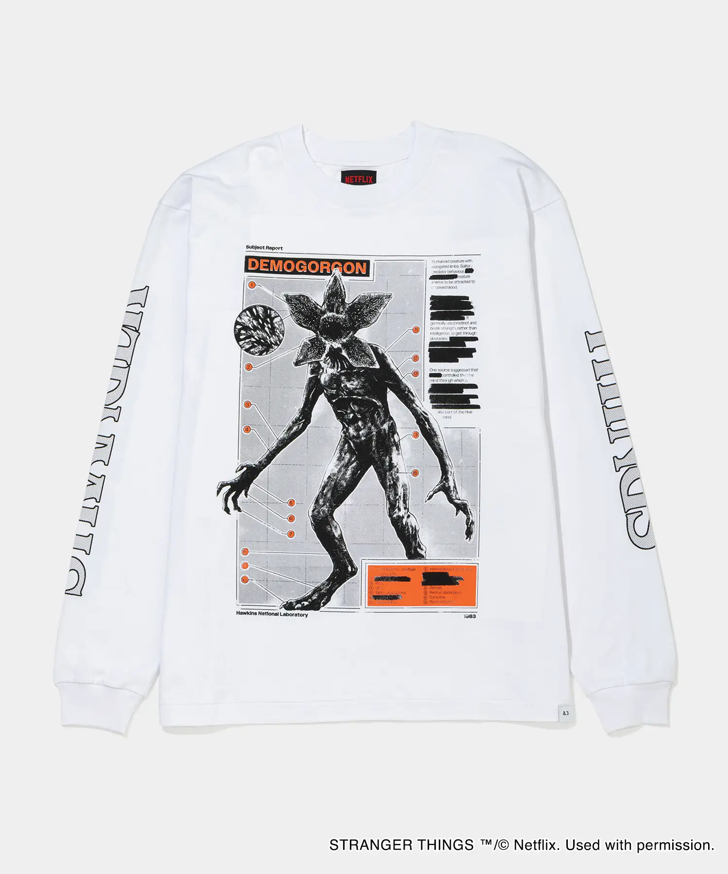 BEDWIN Stranger Things L/S Tee 01