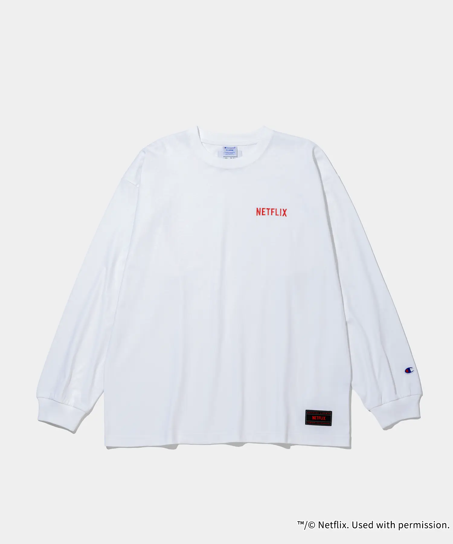 Champion L/S TEE - 014 Netflix