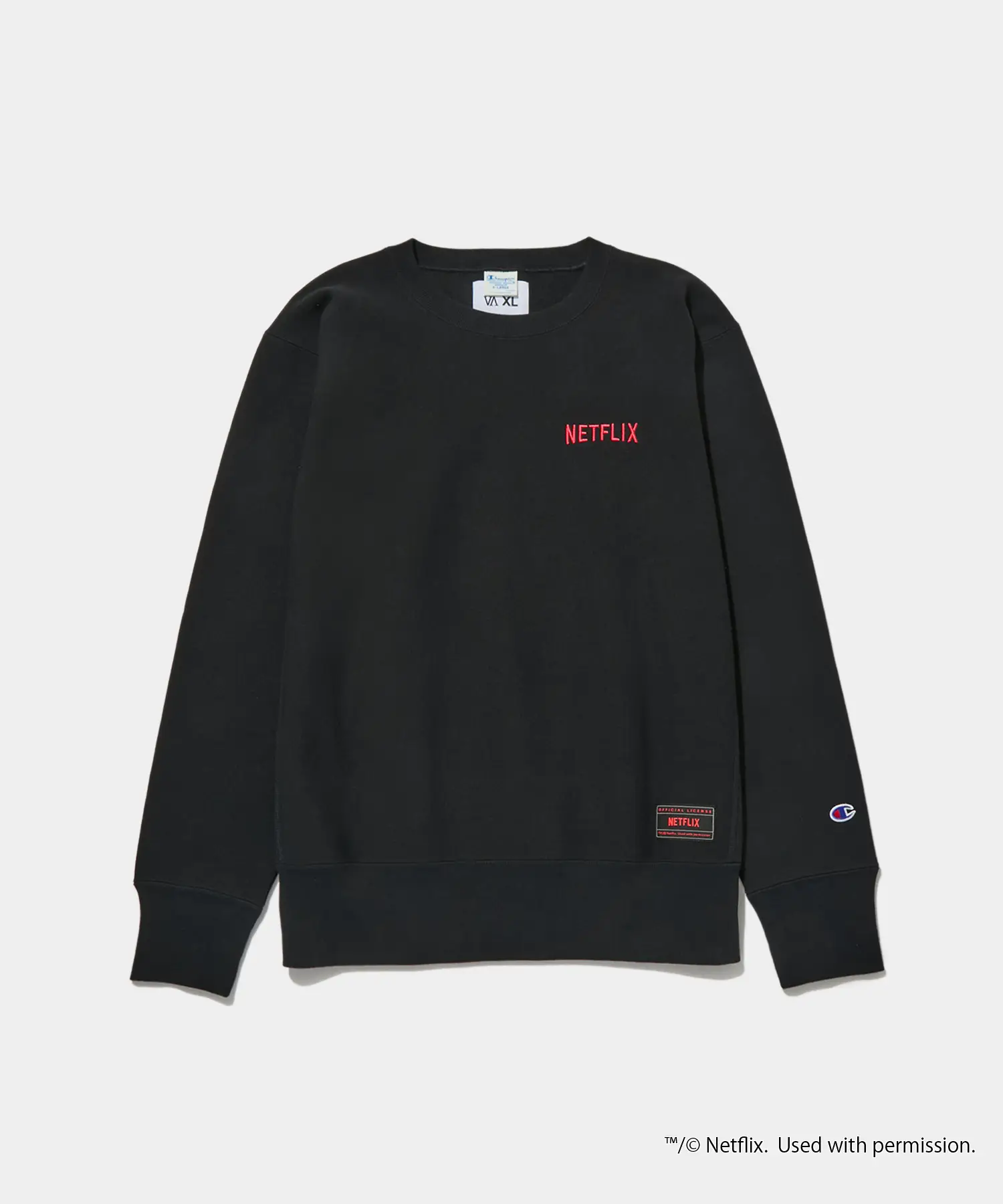 CHAMPION C/N SWEAT - 014 NETFLIX