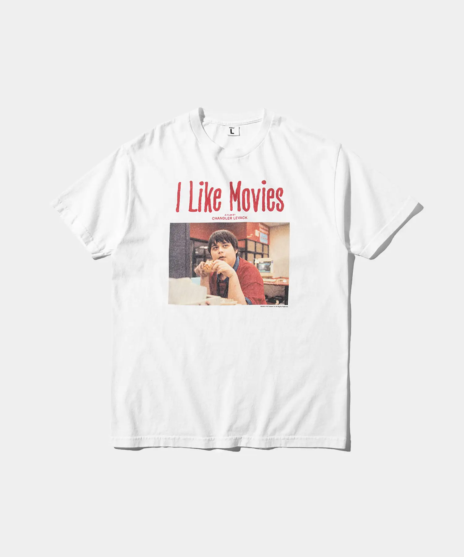 [I Like Movies× weber] T shirt (print)