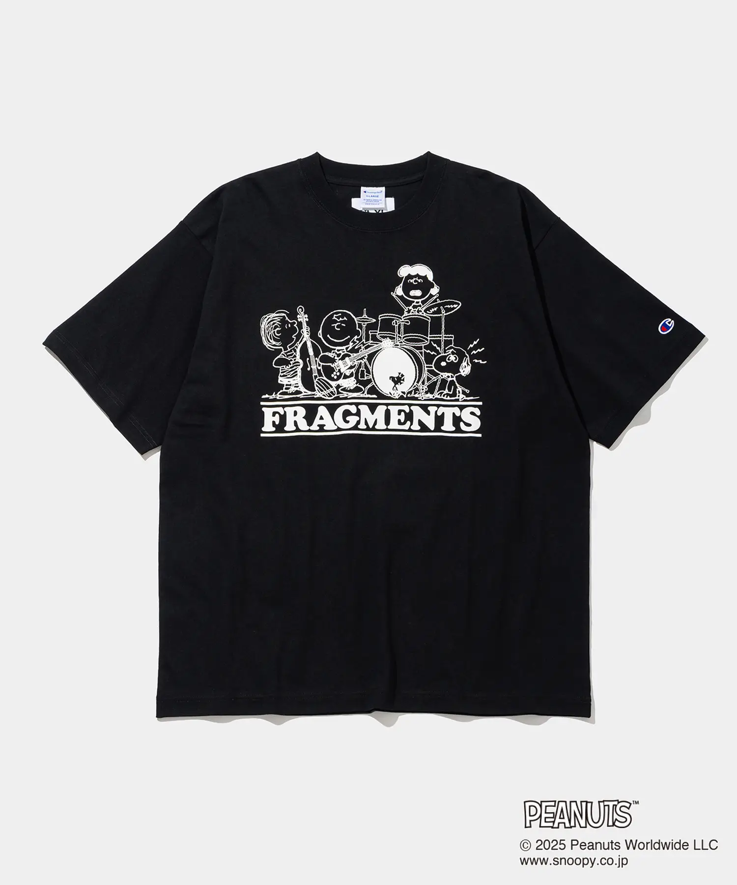 Champion S/S Tee - 011A PEANUTS FRAGMENTS