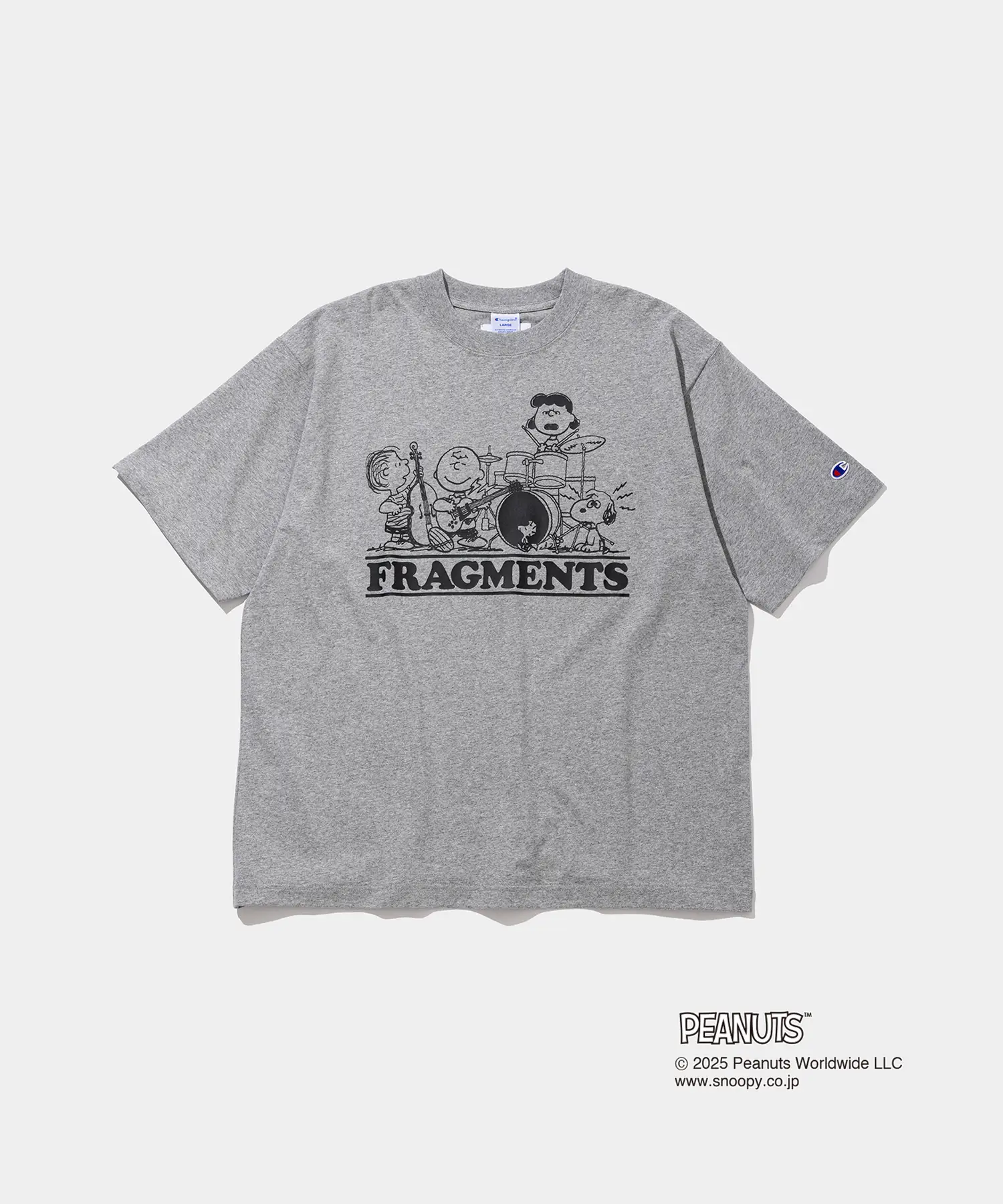 Champion S/S Tee - 011A PEANUTS FRAGMENTS