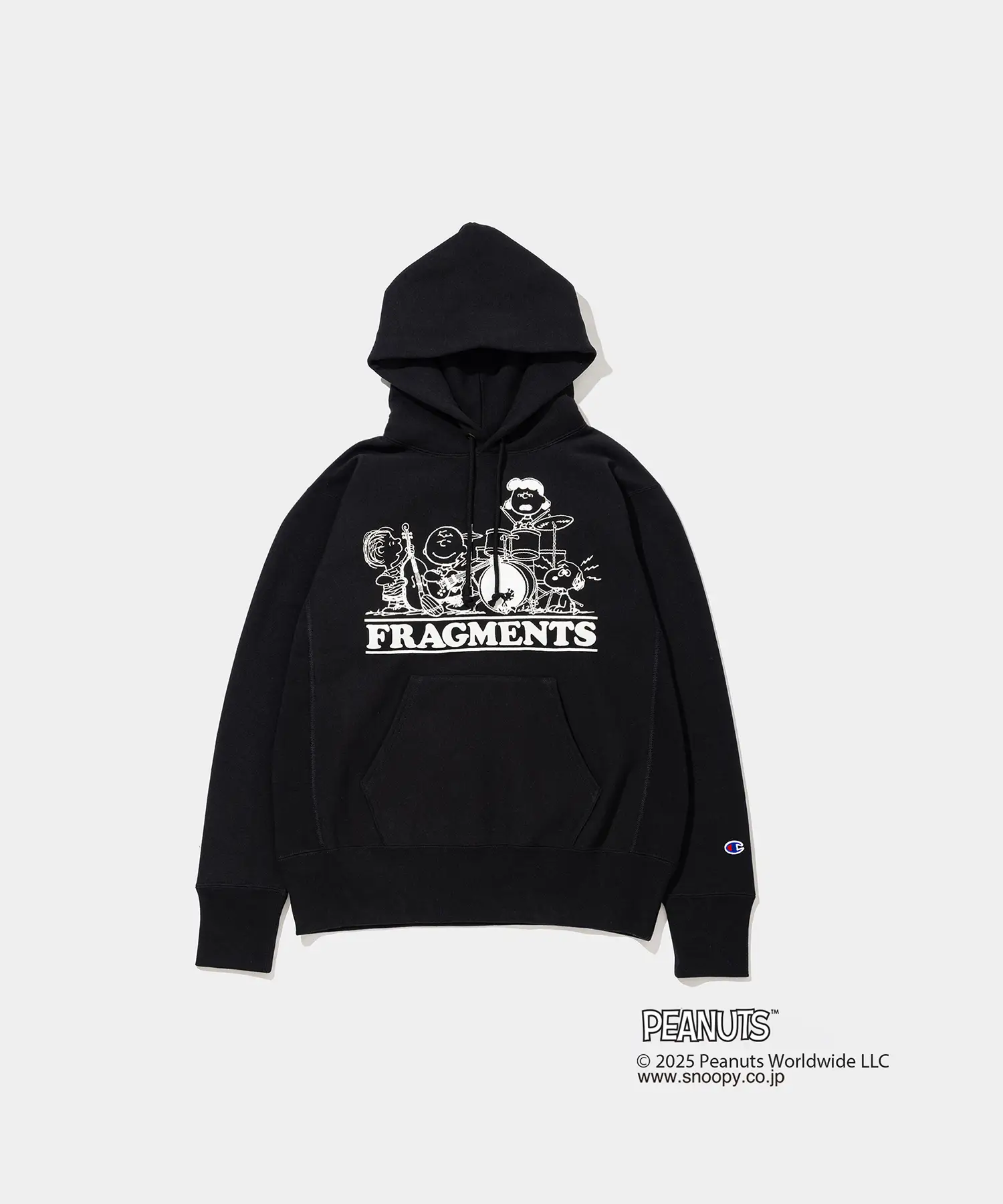Champion Sweat Hoodie - 011A PEANUTS FRAGMENTS