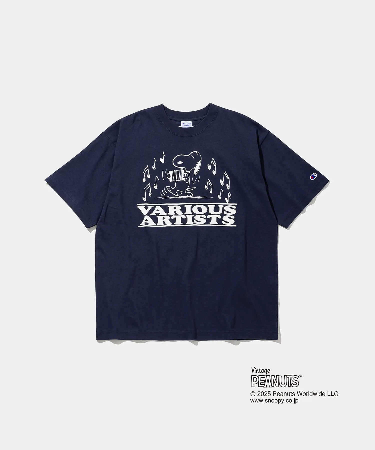 Champion S/S Tee - 011B PEANUTS