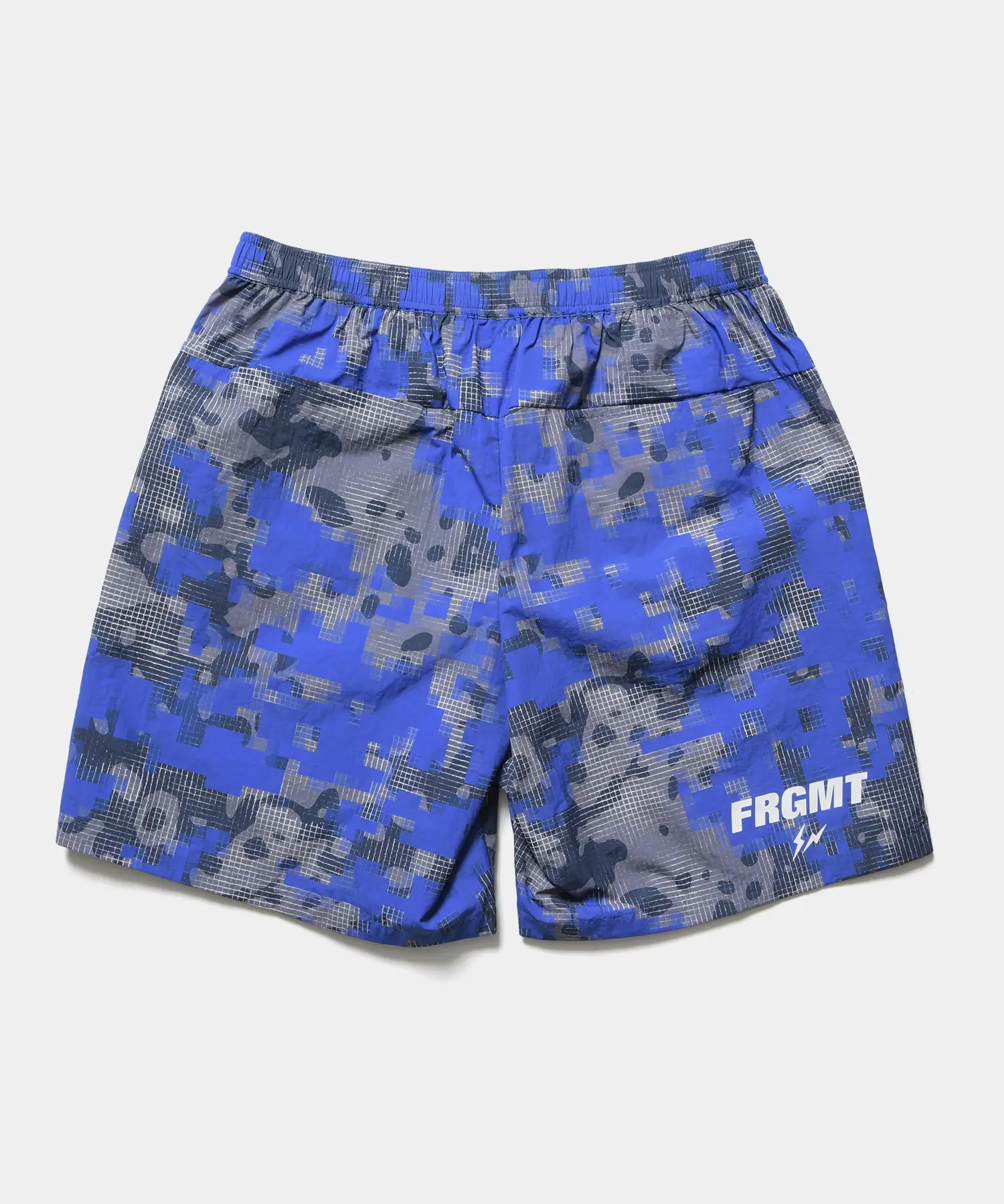 FRAGMENT: CAMOUFLAGE NYLON SHORTS