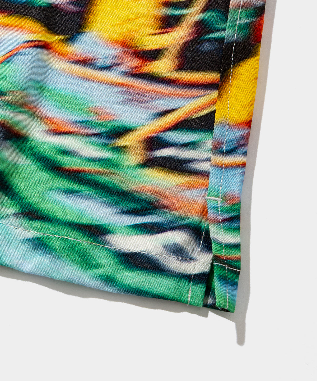 Blurred Rayon Shirts (palm tree)- V.A. ONLINE STORE