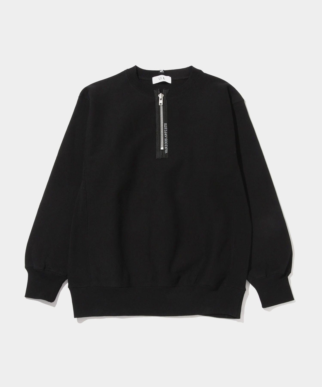Half Zipup Sweat Shirts- V.A. ONLINE STORE