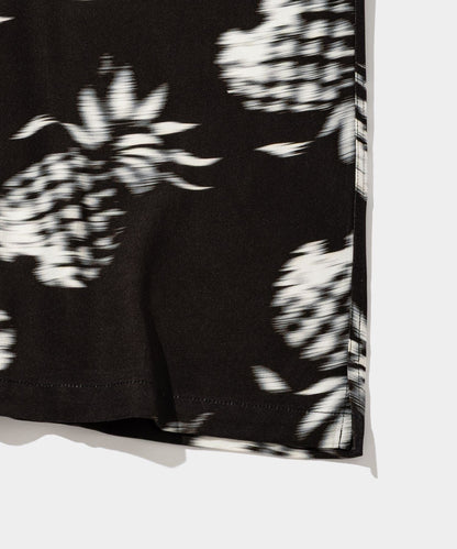 Blurred Rayon Shirts (pineapple)- V.A. ONLINE STORE