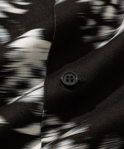 Blurred Rayon Shirts (pineapple)- V.A. ONLINE STORE