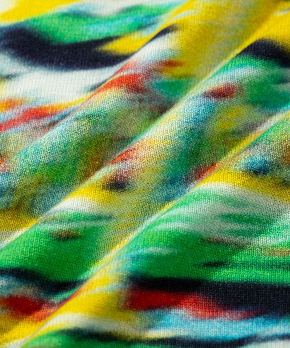 Blurred Cotton H/S Knit PO (palm tree)- V.A. ONLINE STORE