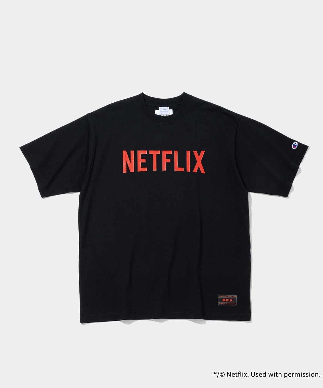 Champion S/S Tee - 014 Netflix- V.A. ONLINE STORE