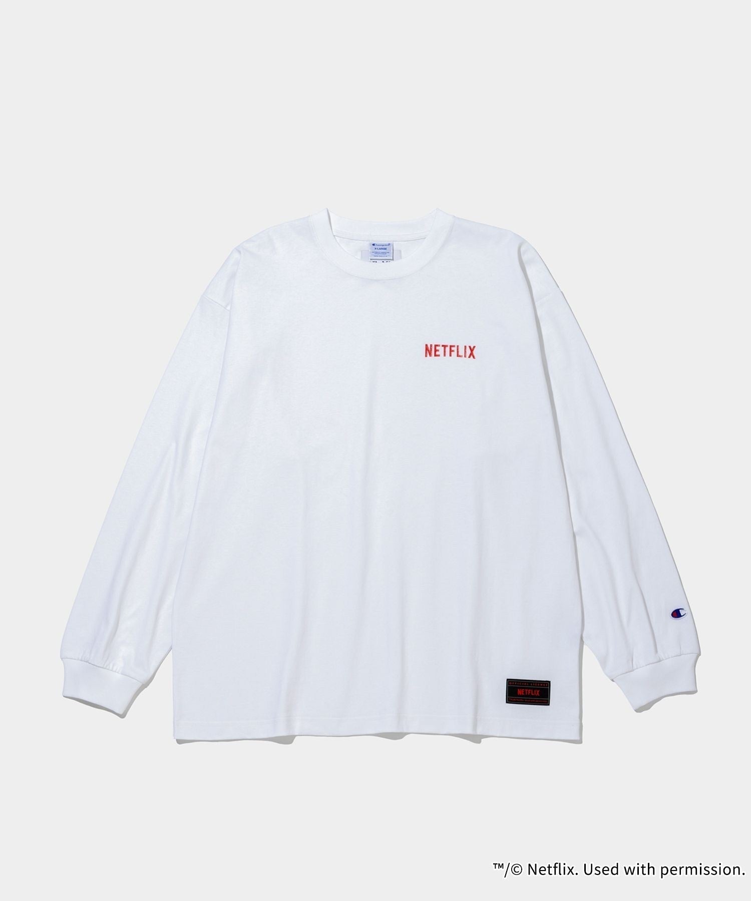 Champion L/S Tee - 014 Netflix- V.A. ONLINE STORE