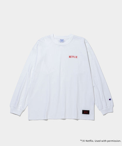 Champion L/S Tee - 014 Netflix- V.A. ONLINE STORE