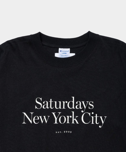 Champion S/S Tee - 016 Saturdays NYC- V.A. ONLINE STORE