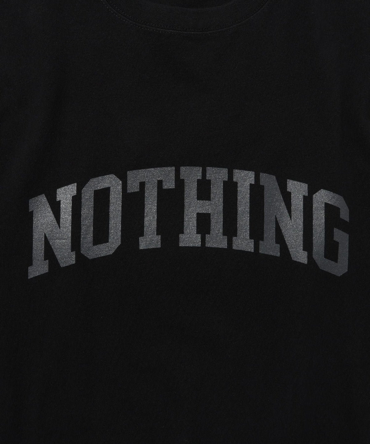 Tee: NOTHING Lettered Print
