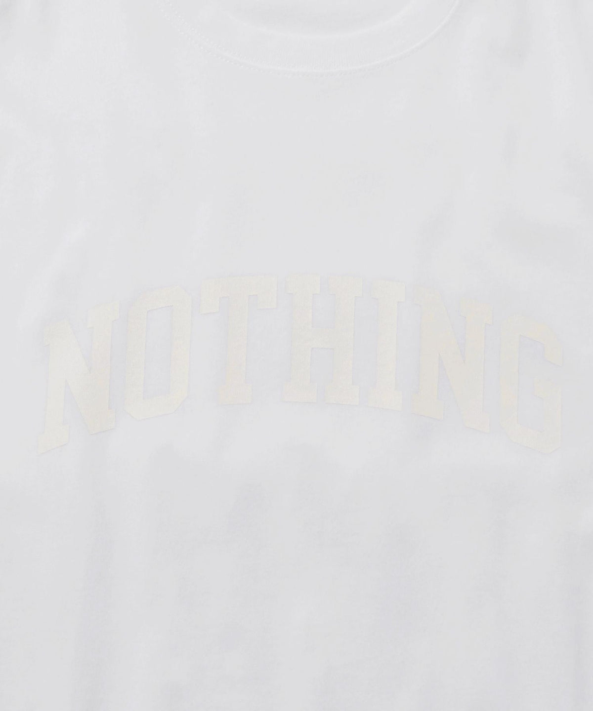 Tee: NOTHING Lettered Print